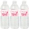 Big Dot of Happiness It's a Girl - Pink Baby Shower Water Bottle Sticker Labels - Set of 20